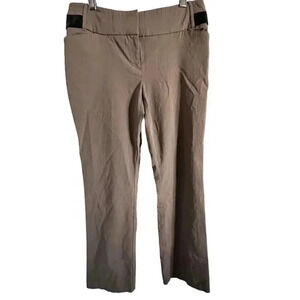Style Co pants women's size 10P taupe stretch boot cut
